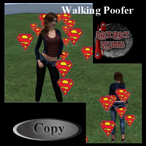 walking poofer superman 2
