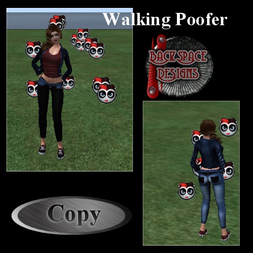 walking poofer HarleyQuinn