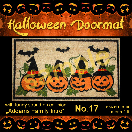 Halloween Doormat 17 with Halloween Sound (resize-menu))