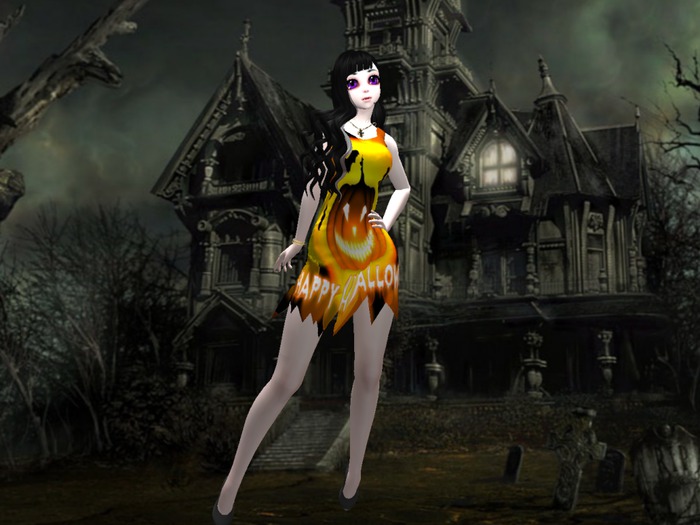 --{Mefy's}-- Cool Dress Hallowwen 4