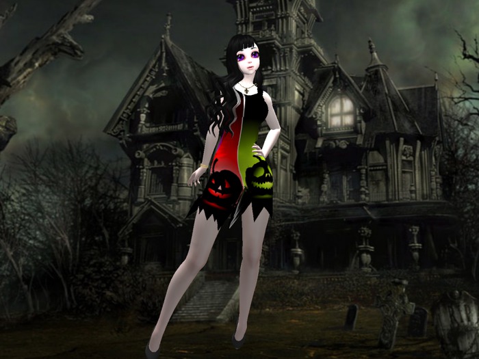 --{Mefy's}-- Cool Dress Hallowwen 7