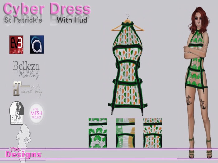 Cyber Dress With Hud St Patrick's