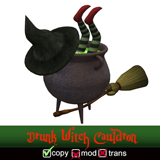 Drunk Witch Cauldron