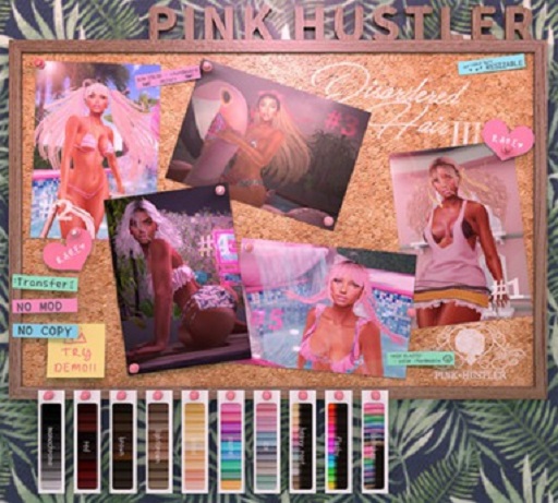 Pink Hustler - Disordered Hair III - Brown