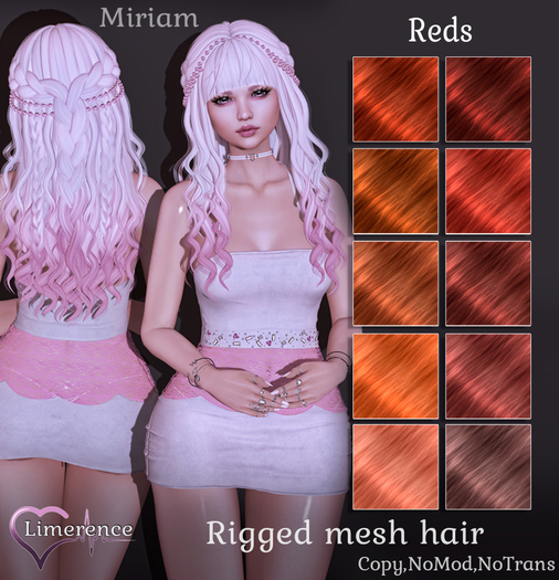{Limerence} Miriam hair-Reds