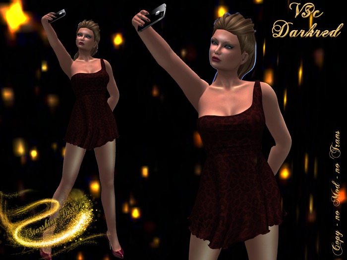 ~✯SD✯~ F032 Dress [Darkred]
