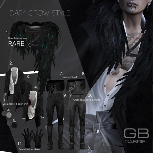 ::GB::Cummerbund / Black Belleza