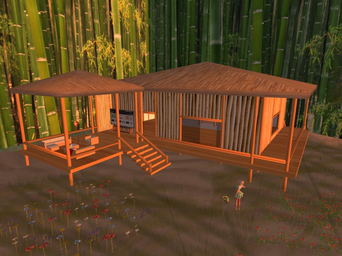Mesh Tiki House (copy,modify)