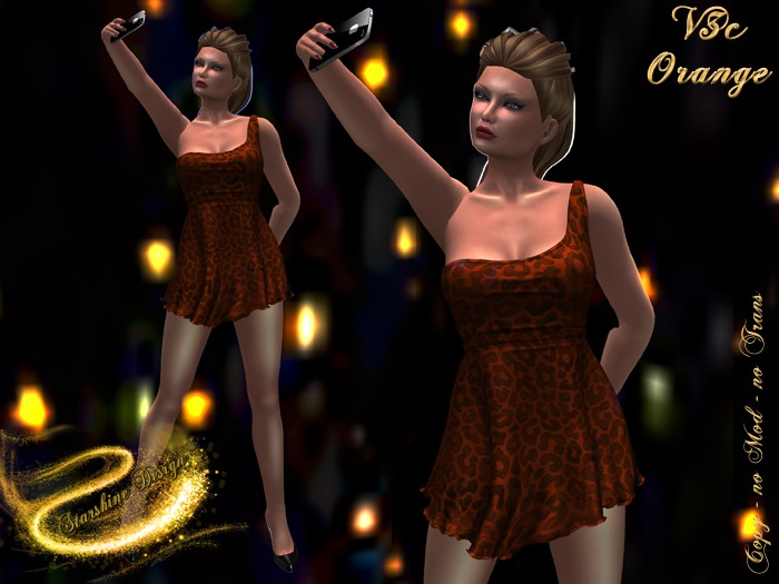 ~✯SD✯~ F032 Dress [Orange]