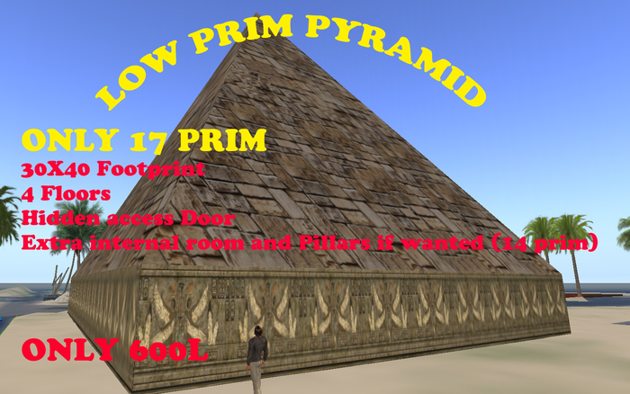 Pyramid 17 prim massive 40x30 footprint (Boxed2)