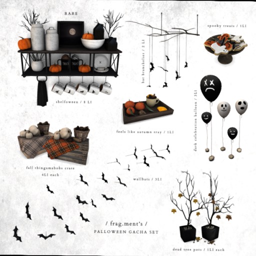 / frag.ments' / Shelfoween RARE