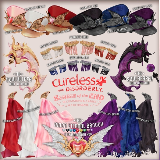 CURELESS&DISORDERLY / Senshi of the End / Senshi Cloth SERENITY