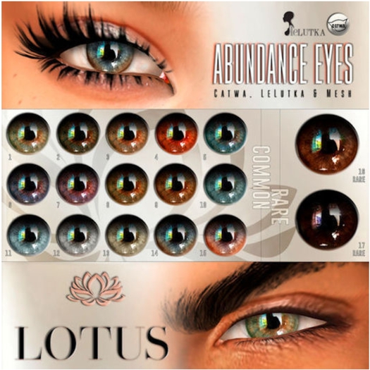LOTUS. Abundance Eyes 16 RARE