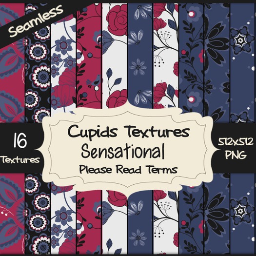 *Cupids Textures * 16 SENSATIONAL