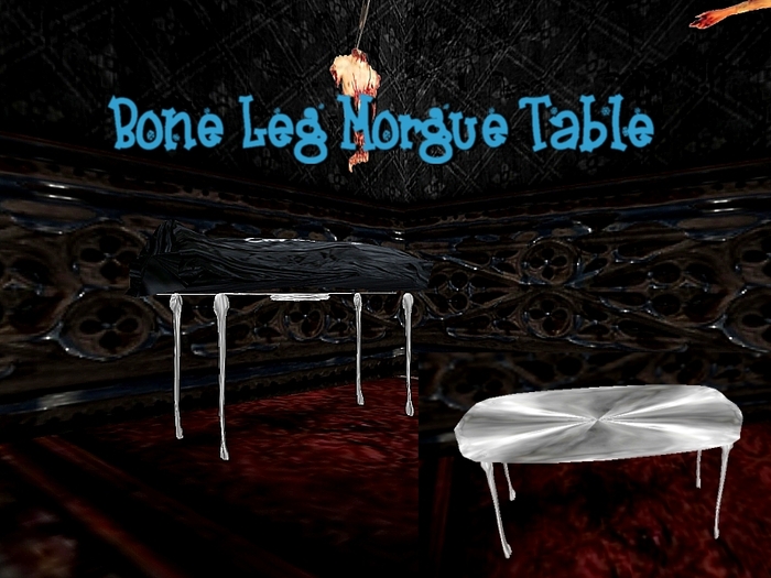 Bone Morgue Table - Copiable
