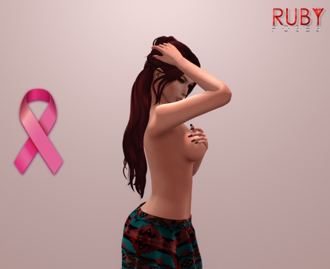 [Ruby Poses] Pink Ribbon Campaign 02