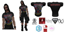 [ADVENT] SHIRT IRON MAIDEN THE NUMBER - SLINK/ BELLEZA /TMP /SIGNATURE/ AESTHETIC /ADAM 