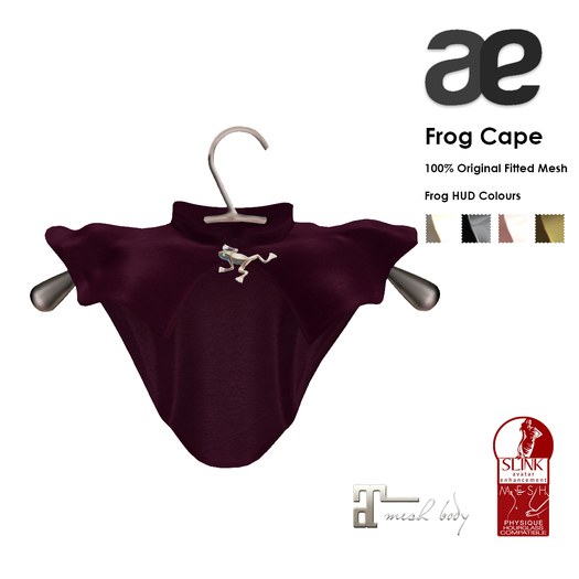 [ae] Frog Cape Purple