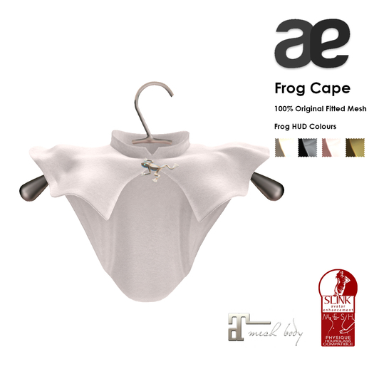 [ae] Frog Cape White