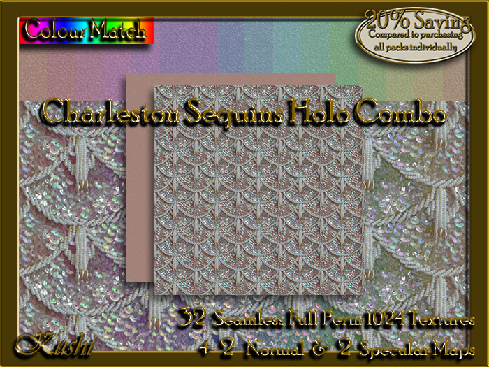 Charleston Sequins Holo Combo