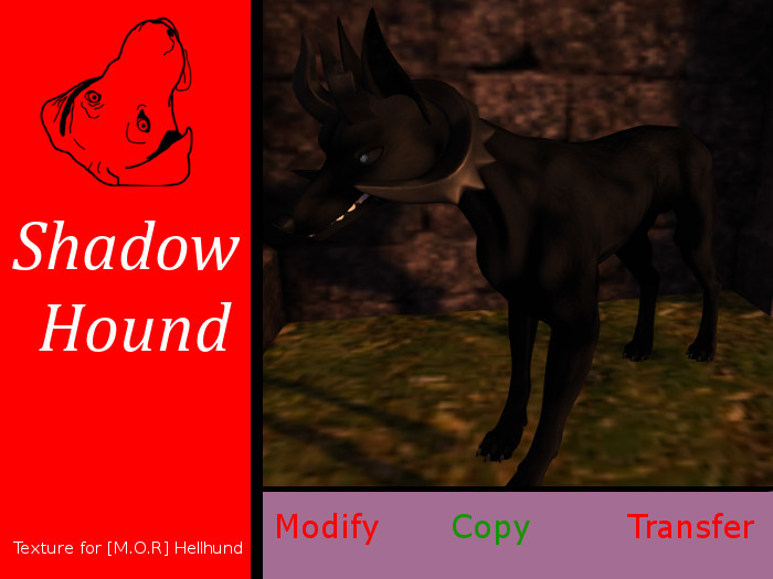 [DNA] Hellhund Texture - Shadow Hound