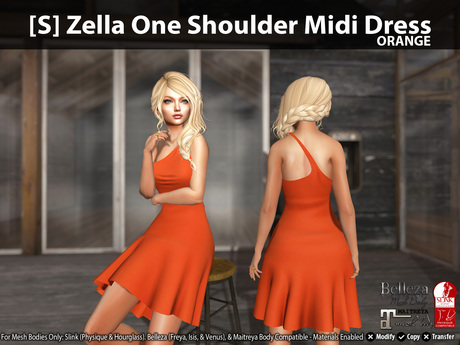 zella midi dress