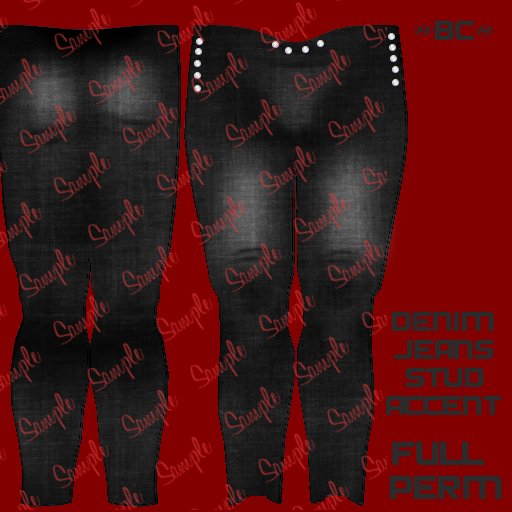 Denim Stud Jeans Template
