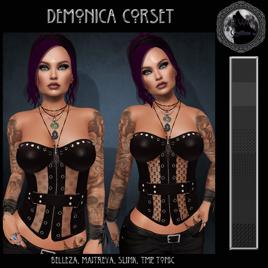 Demonica Corset (JR Wolf Creations)