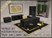 [AOD] - Black/Gold Office set (box)
