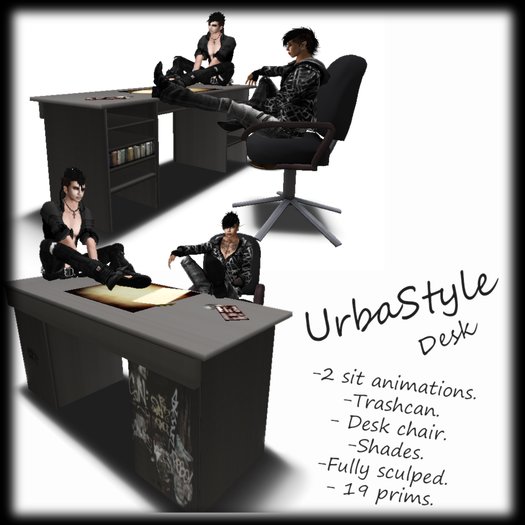 UrbaStyle*Urban desk set