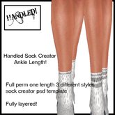((HANDLED))-FULL PERM ANKLE SOCK CREATOR PSD TEMPLATE