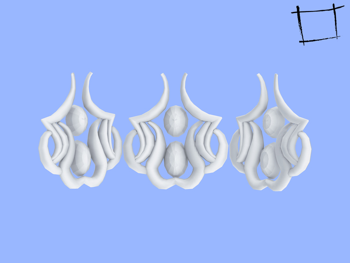 WC765 Non Rigged Fantasy Broche