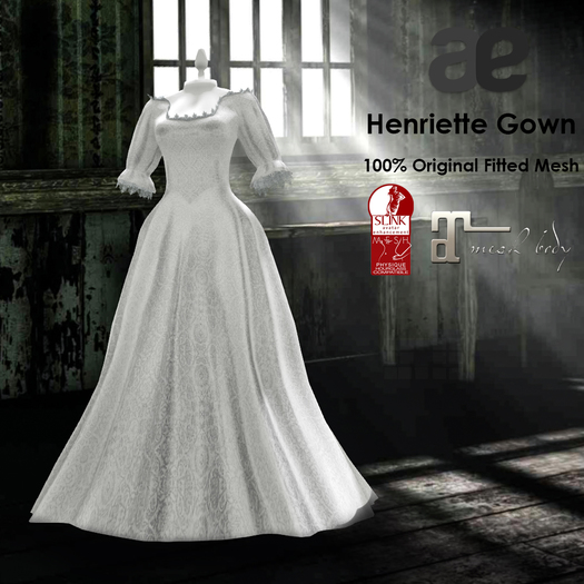 [ae] Henriette Gown White