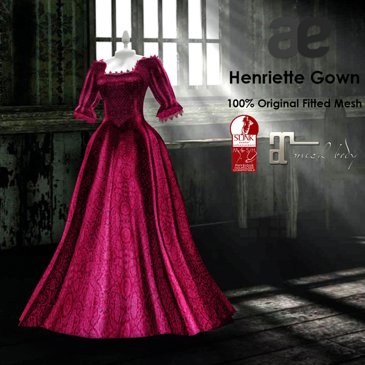 [ae] Henriette Gown Pink