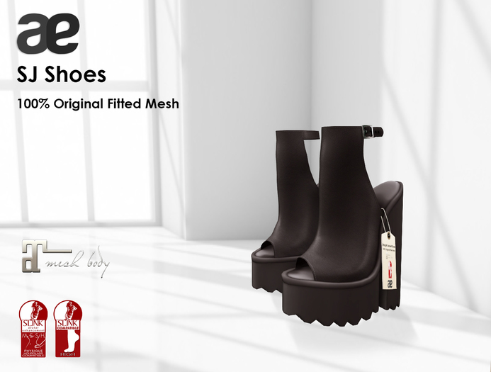 [ae] SJ Shoes Brown