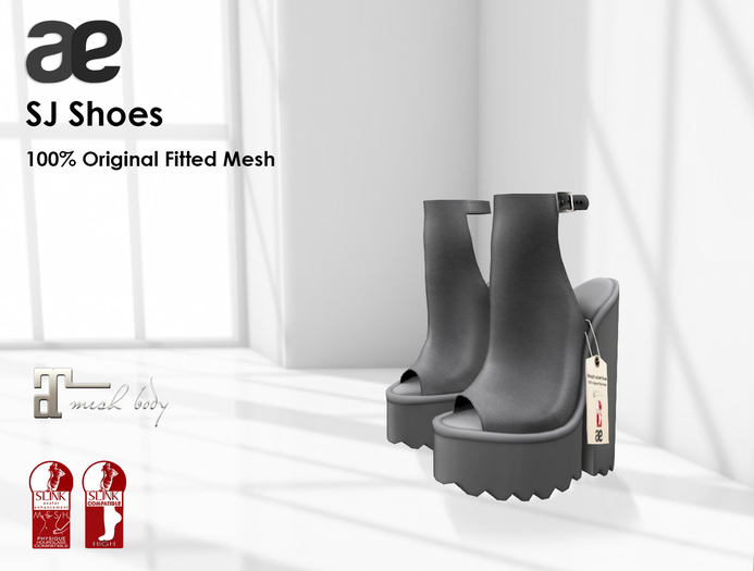 [ae] SJ Shoes Pewter