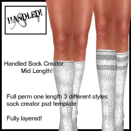((HANDLED))-FULL PERM MID SOCK CREATOR PSD TEMPLATE 