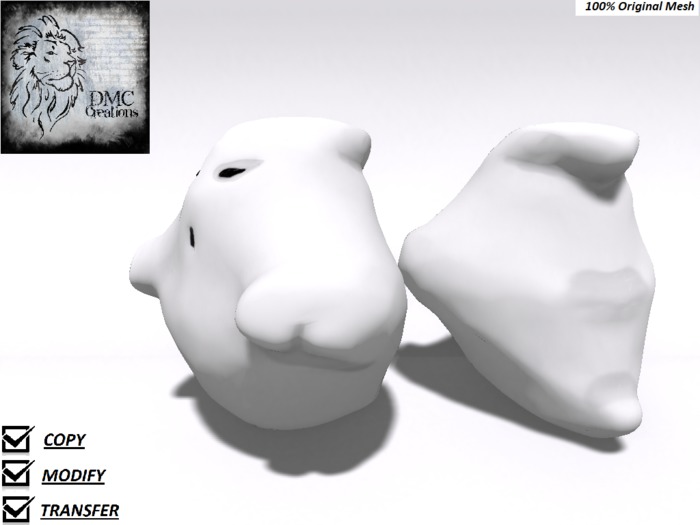 Ghost Full Perm Mesh 