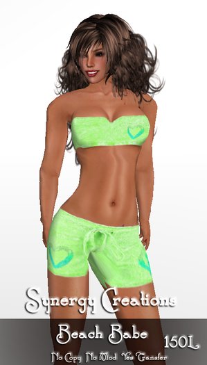 Synergy ~ Green Beach set
