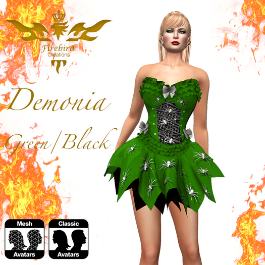 Firebird Demonia Green/Black