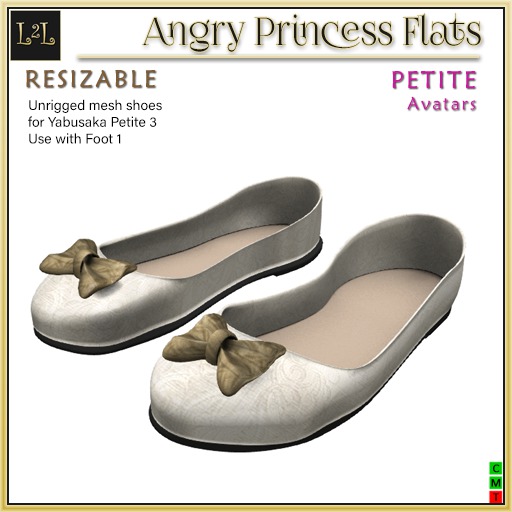 L2L Angry Princess Flats - Petite