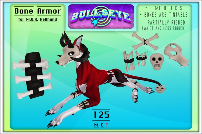 (B) Hellhund Bone Armor
