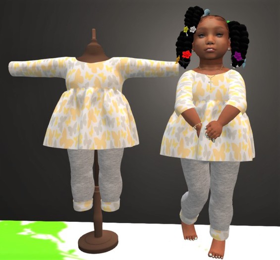 PBR- Butterfly Fun Pants Set