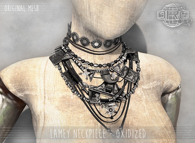 -DRD- Lamy Neckpiece - Oxidized Silver (add)