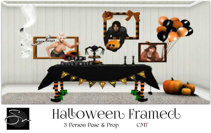 **SN~ Halloween Framed