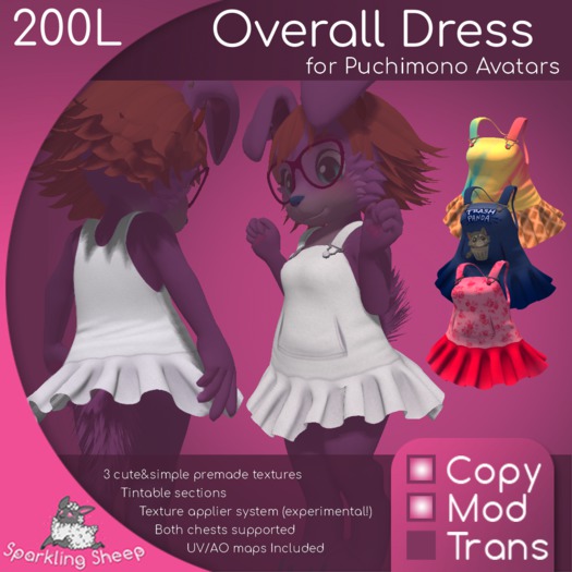 Puchimono Overall Dress