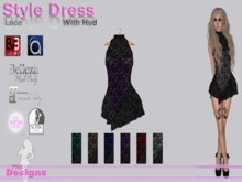 Style Dress With Hud Lace