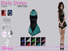 Style Dress With Hud Latex