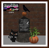 Halloween - Stump SIgn