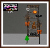 Halloween - Black Rustic Ladder